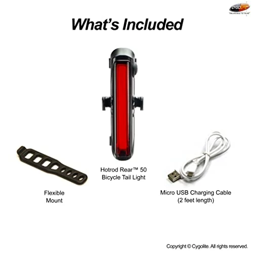 Best deal โ Hotrod 50 Lumen USB Rechargeable Rear Tailligh ๐ - Image 6