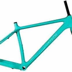 Buy β ICAN [US Stock SN01 26er Carbon Fat Tire Snow Bike Fatbike Frameset 16/18/20 Inch 150mm Fork Spacing Blue Painting Blue Glossy Painting π§¨
