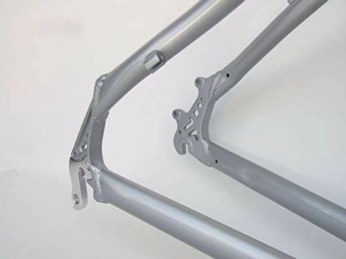 Outlet π Unbranded 29er Frame And XCT 29 Fork Hardtail Mountain ATB Bike Aluminum Frame Silver β - Image 4