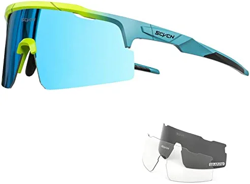 Promo π₯° Polarized Cycling Glasses Men Mountain Bike Glasses π© Women 3 Lenses Sport π Sunglasses MTB Riding π₯ Softball Running Fishing A03 π - Image 3