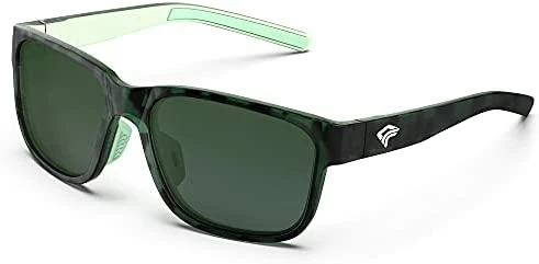 Best Sale π€© TOREGE Sports Polarized π Sunglasses For Men π© Women Glasses Cycling Running Fishing Boating Trekking Beach Glasses TR67 Dark Green-tortoise&light Blue&dark Green Lens π - Image 2