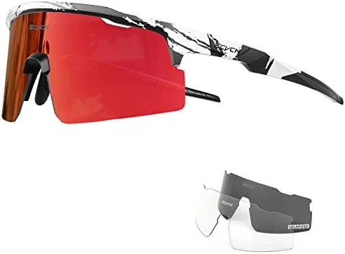 Promo π₯° Polarized Cycling Glasses Men Mountain Bike Glasses π© Women 3 Lenses Sport π Sunglasses MTB Riding π₯ Softball Running Fishing A03 π - Image 9