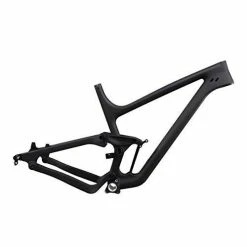 Deals 🎉 【US Stock】 ICAN P1 27.5er+ Carbon Trail Mountain Bike Boost MTB Frame Dual Suspension BSA 130mm Frame Travel 12x148mm Rear Space P1-udm-s Size 😀