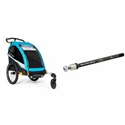 New 🛒 'Lite X, 1 And 2 Seat Kid Bike Trailer & Stroller With Seat Recline And Suspensio 🧨