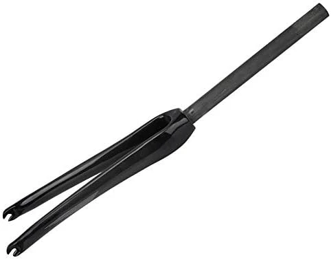 Discount ๐ Tbest Cycling Front Fork, Bicycle Full Carbon Fiber 700C Road Bike C Straight Brake Tube Ultralight Hard Front Fork Fixed Cycling Equipment Red Signal ๐ - Image 4