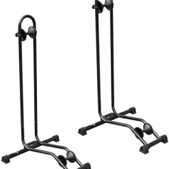 New 🤩 1-3 BIKEHAND Bike Bicycle Floor Type Parking Rack Stand - For Mountain MTB & Road Bikes Indoor Outdoor Garage Storage 🎁 -Park Tool shop 31RD3MN8qRL. AC