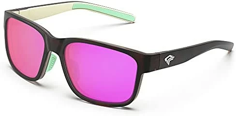 Best Sale π€© TOREGE Sports Polarized π Sunglasses For Men π© Women Glasses Cycling Running Fishing Boating Trekking Beach Glasses TR67 Dark Green-tortoise&light Blue&dark Green Lens π