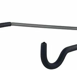 Best deal 🎉 Stalwart Bike Rack Wall Hooks, Wall Mount Flip-Up Bike Storage, Bicycle Holder / Hanger With EVA Foam - Bike Accessories For Garage Or House 🌟