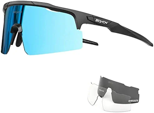 Promo π₯° Polarized Cycling Glasses Men Mountain Bike Glasses π© Women 3 Lenses Sport π Sunglasses MTB Riding π₯ Softball Running Fishing A03 π - Image 5