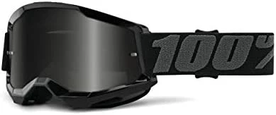 Outlet π Strata 2 Sand Motocross & Mountain Bike Goggles - MX And MTB Racing Protective Eyewear Black π - Image 3