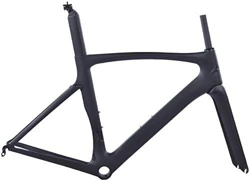 Deals π Aero Carbon Road Bike Frame Chinese Carbon Road Frame Cycling Bicicleta Road Bicycle Frame With Fork Seatpost Black Glossy π― - Image 9