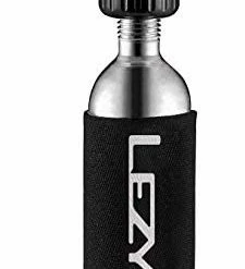 Deals 👏 Control Drive Bicycle C02 Inflator & 16g Cartridge, Presta And Schrader Compatible, Compact, CO2 Bike Tire Pump For Mountain, Gravel, And Road Bikes Purple - Head & 16g Cartridge 😍