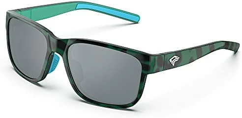 Best Sale π€© TOREGE Sports Polarized π Sunglasses For Men π© Women Glasses Cycling Running Fishing Boating Trekking Beach Glasses TR67 Dark Green-tortoise&light Blue&dark Green Lens π - Image 5
