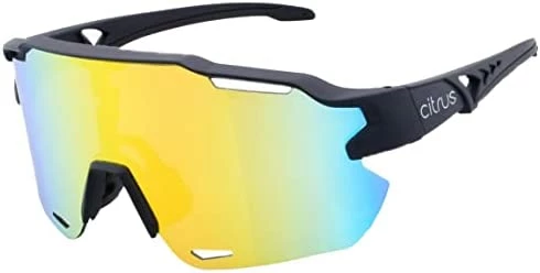 Discount π Downhill Canadian Cycling Glasses | UV Protection | Biking, Trail Running, Triathlon & MTB π Sunglasses For Men & π© Women White Frame W/ Blue Len π₯ - Image 11