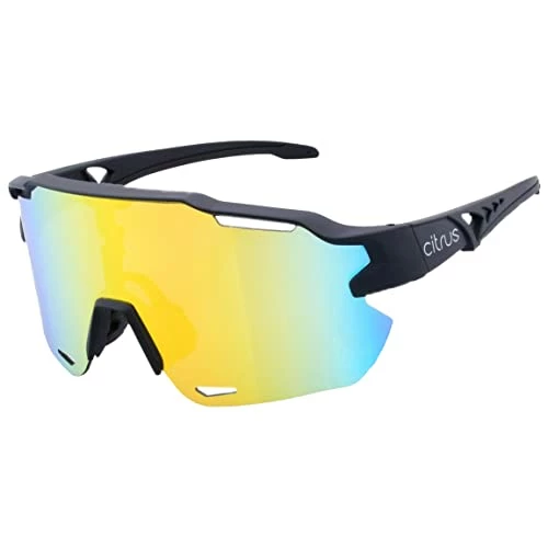 Discount π Downhill Canadian Cycling Glasses | UV Protection | Biking, Trail Running, Triathlon & MTB π Sunglasses For Men & π© Women White Frame W/ Blue Len π₯