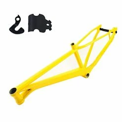 Promo ⌛ OUKANING 22" Bike Frame Variable Speed Bike Frame Yellow 🎉