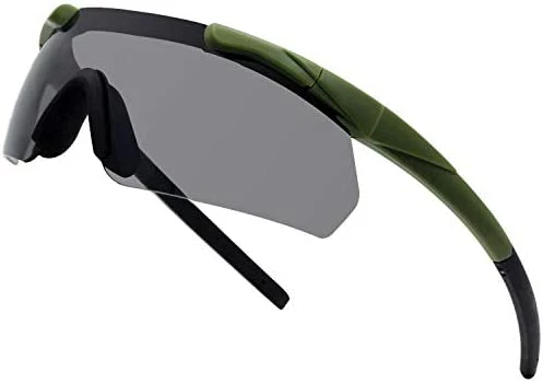 New 𧨠Tactical Glasses With 3 Interchangeable Lenses , Anti Fog Shooting Glasses Unisex π Sunglasses For Cycling Compact Olive π - Image 9