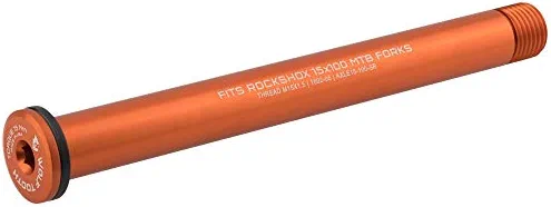 New π― Wolf Front Axle For RockShox Suspension Forks And Fat Forks Orange 𧨠- Image 6