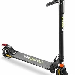 Best Pirce 😉 Electric Scooter For Adults Commuting,250W Motor,Up To 17 Mile Range & 12.4 MPH Speed,6.5" Solid Tire E-Scooters,Foldable Portable Aluminum Electric Bike,with Headlight Brake Light And Rear Shock S12(silver) 👏