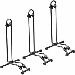 New 🤩 1-3 BIKEHAND Bike Bicycle Floor Type Parking Rack Stand - For Mountain MTB & Road Bikes Indoor Outdoor Garage Storage 🎁 -Park Tool shop 31i33QQfPJL. AC