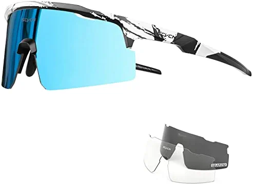 Promo π₯° Polarized Cycling Glasses Men Mountain Bike Glasses π© Women 3 Lenses Sport π Sunglasses MTB Riding π₯ Softball Running Fishing A03 π - Image 4