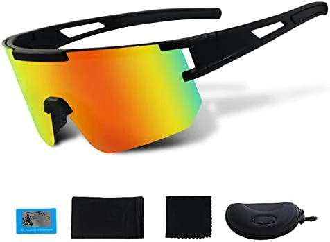 Cheap π Sunglasses Men,Polarized Sports π Sunglasses For Running Cycling Fishing,Sunglasses For Men π© Women Dark Blue Lens β€οΈ - Image 7