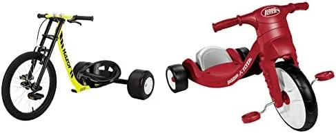 Outlet π Razor DXT Drift Trike Yellow, One Size βοΈ - Image 8