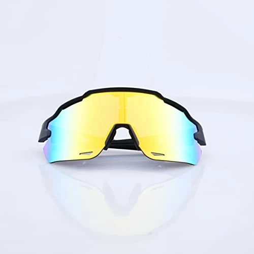 Discount π Downhill Canadian Cycling Glasses | UV Protection | Biking, Trail Running, Triathlon & MTB π Sunglasses For Men & π© Women White Frame W/ Blue Len π₯ - Image 8