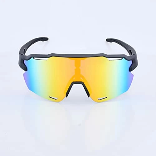 Discount π Downhill Canadian Cycling Glasses | UV Protection | Biking, Trail Running, Triathlon & MTB π Sunglasses For Men & π© Women White Frame W/ Blue Len π₯ - Image 9