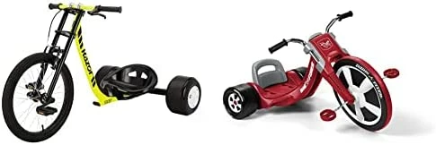 Outlet π Razor DXT Drift Trike Yellow, One Size βοΈ - Image 6