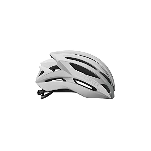 Outlet π Syntax MIPS Adult Road Cycling Helmet Matte White/silve π - Image 3