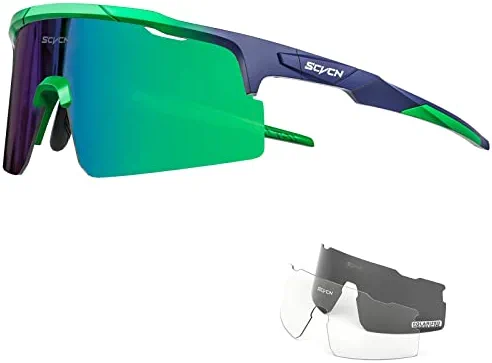 Promo π₯° Polarized Cycling Glasses Men Mountain Bike Glasses π© Women 3 Lenses Sport π Sunglasses MTB Riding π₯ Softball Running Fishing A03 π - Image 2