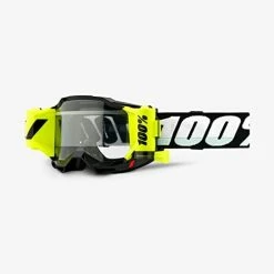 Hot Sale 👏 ACCURI 2 Forecast Premium Protective Sport Goggles With Mud Cleaning System Black - Clear_lens ❤️