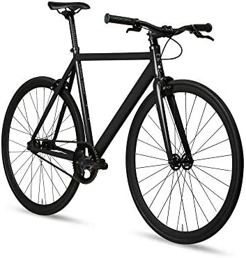Budget π Track Fixed Gear Bicycle Shadow Black π - Image 2