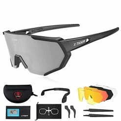 Best reviews of 🎉 Polarized Sports 👓 Sunglasses With 3 Or 5 Interchangeable Lenses,Mens 👩 Womens Cycling Glasses,Baseball Running Fishing Golf Driving 👓 Sunglasses Tbp-5lens 🎉