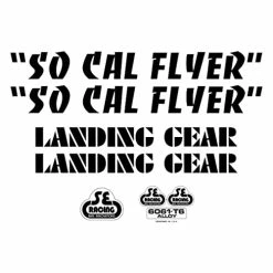 Flash Sale 😍 SE Bikes So Cal Flyer Decal Set Blue 🛒
