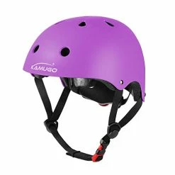 Best reviews of ✔️ Kids Adjustable Helmet, Suitable For Toddler Kids Ages 2-14 Boys 👧 Girls, Multi-Sport Safety Cycling Skating Scooter Helmet Navy Blue 😍