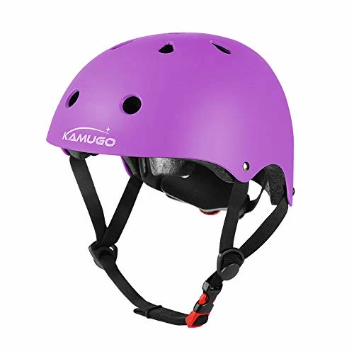 Best reviews of ✔️ Kids Adjustable Helmet, Suitable For Toddler Kids Ages 2-14 Boys 👧 Girls, Multi-Sport Safety Cycling Skating Scooter Helmet Navy Blue 😍
