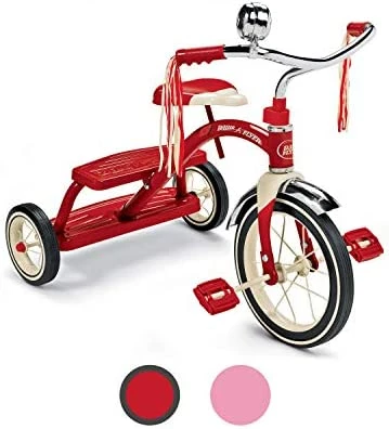 New π Radio Flyer Big Red Classic Tricycle, Toddler Trike, Tricycle For Toddlers Age 2.5-5, Toddler Bik π₯ - Image 8