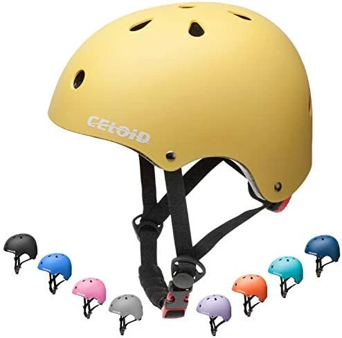 Best Pirce 🎁 Kids Bike Helmet,Toddler Skateboard Helmets For Ages 2-3-5-8-14 Years Boys 👧 Girls,Adjustable Multi-Sport Bicycle Skateboarding Football Roller Skating Scooter Rollerblade Balance Bike Helmet Light Blue 😉 - Image 13