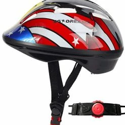 Promo 😍 Toddler Helmet - Adjustable From Infant To Toddler Size, Ages 1 To 3 - CSPC Certified Kids Bike Bicycle Cycling BMX Scooter Roller Skating Helmets Boys And 👧 Girls Will Love Splashblue ⌛