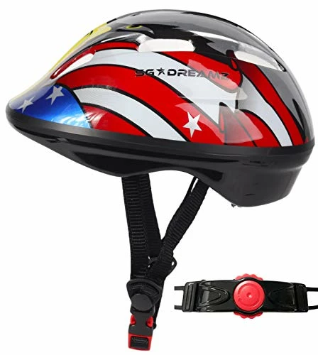 Promo 😍 Toddler Helmet - Adjustable From Infant To Toddler Size, Ages 1 To 3 - CSPC Certified Kids Bike Bicycle Cycling BMX Scooter Roller Skating Helmets Boys And 👧 Girls Will Love Splashblue ⌛