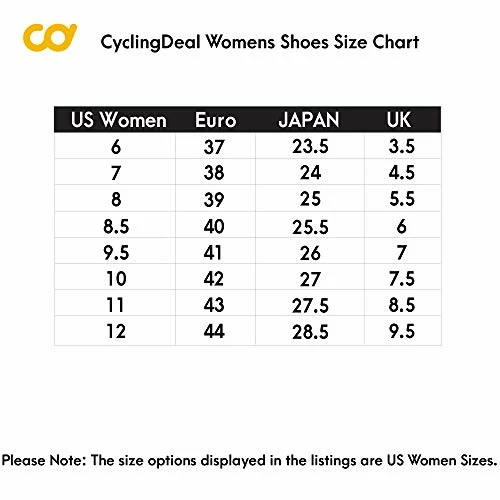 Cheapest π CyclingDeal Bicycle Road Bike Universal Cleat Mount π© Women's Cycling π Shoes Black With 9-Degree Floating Look ARC Delta Compatible Cleats Compatible With Peloton Indoor Bikes Pedals π - Image 2