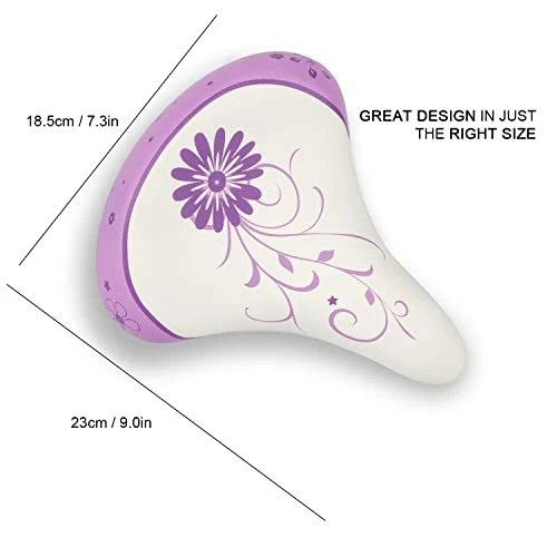 Cheapest ๐คฉ AVASTA Kids Bicycle Saddle For ๐ง Girls & Boys Waterproof Wide Soft Bike Cushion Dual Shock Absorbing Fit For 12 14 16 18 20 Inch Mountain Road Bike Brown ๐ - Image 2