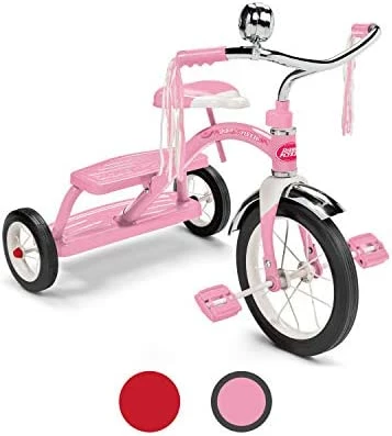 New π Radio Flyer Big Red Classic Tricycle, Toddler Trike, Tricycle For Toddlers Age 2.5-5, Toddler Bik π₯ - Image 7