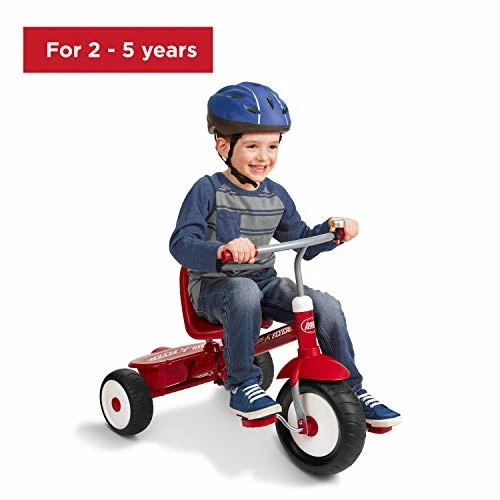 Coupon โค๏ธ Deluxe Steer & Stroll Ride-On Trike, Tricycle For Toddlers Age 2-5, Toddler Bike Pink ๐ - Image 2