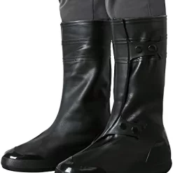 Cheapest 🛒 ICreek Waterproof 👟 Shoe Cover Reusable Rain Boot 👟 Shoe Covers Outdoor Overshoes Non-Slip Elastic 👟 Shoe Protectors Covers For Hiking, Motorcycle, Golf Black 🔔