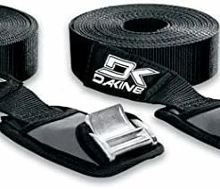 Discount 😀 Baja Tie Down Straps (12 Feet, Set Of 2), W/Locking Cam Buckle Blac 🎉