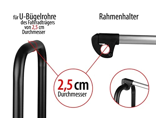 Wholesale β 11235 Removable Frame Holder, Short, 25 MM Diameter π - Image 3