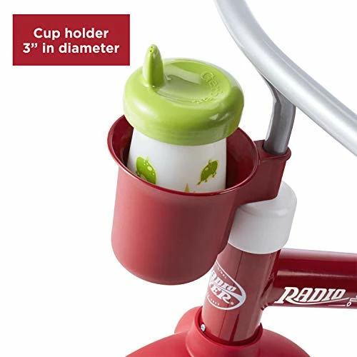 Cheap ๐งจ 4-in-1 Stroll 'N Trike, Red Toddler Tricycle For Ages 1 Year -5 Years, 19.88" X 35.04" X 40.75" โจ - Image 4